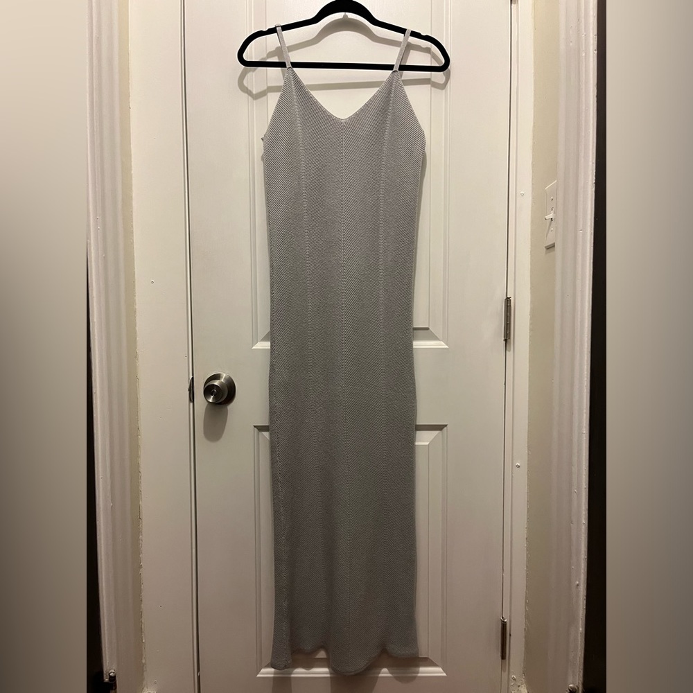 Maxi Body-con Knit Dress | Size M